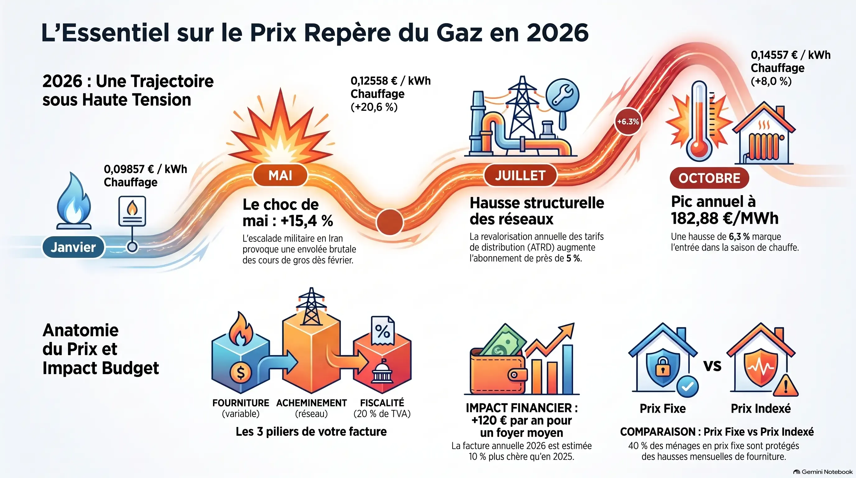 Infographie qui résume l'article.